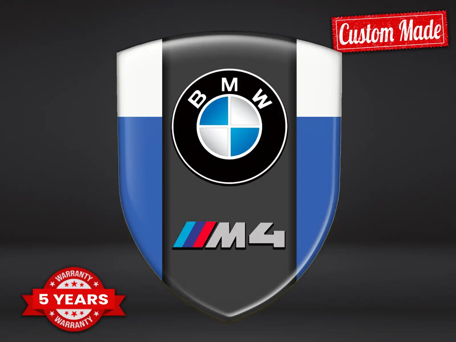 BMW Fensteraufkleber Racing Universal Hochwertig Trucks